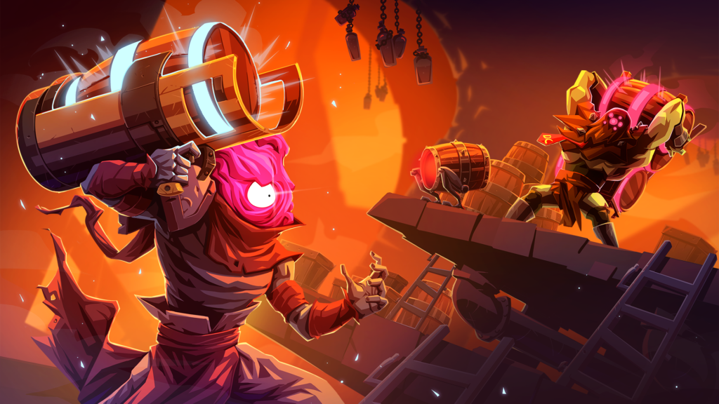 10 Highest Ranked Weapons In Dead Cells 2023 Building The Most   DeadCells UpdateArt BarrelsOfun 1920 1080px 1024x576 