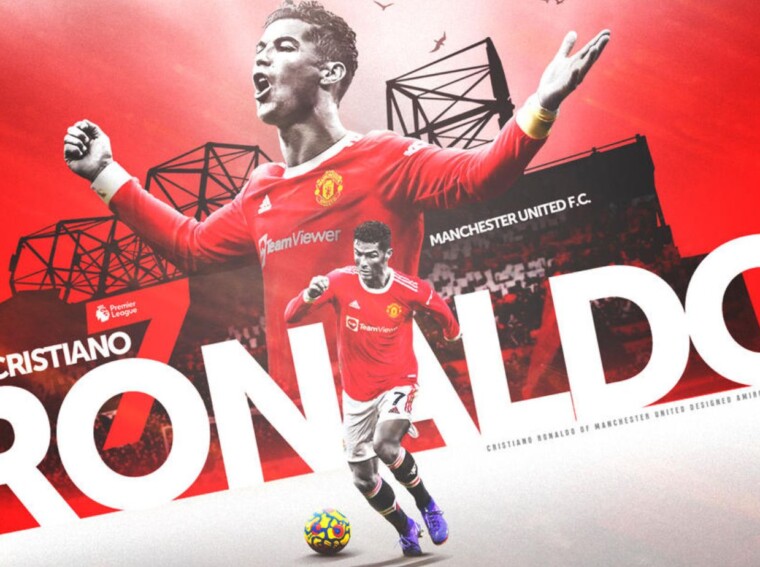 Unveiling His Iconic Journey: Ronaldo Manchester United Wallpaper 4k