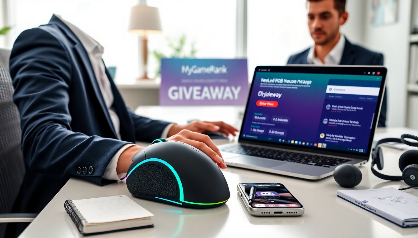 Win the MyGameRank NeoLED RGB Mouse: How To Enter, Improve Your Odds, And What To Expect (2026 Giveaway)
